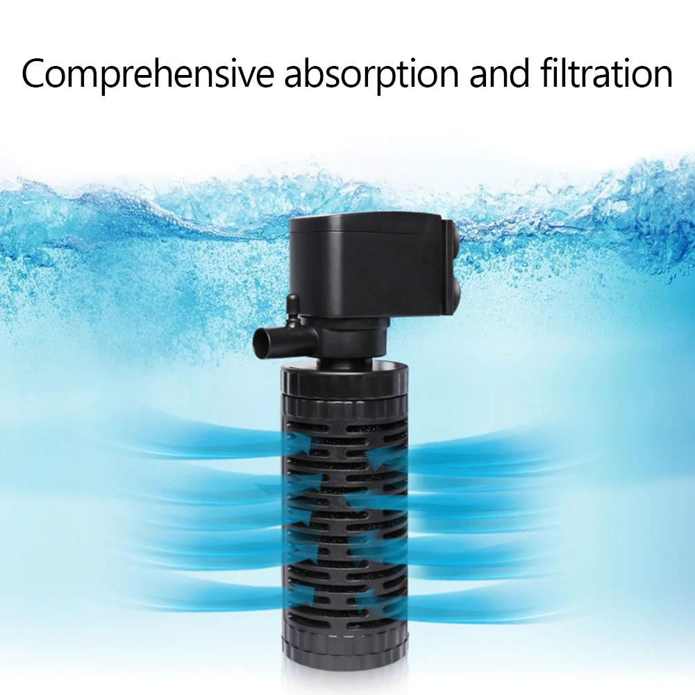 Mini Aquarium Water & Air Filter/Purifier/Pump