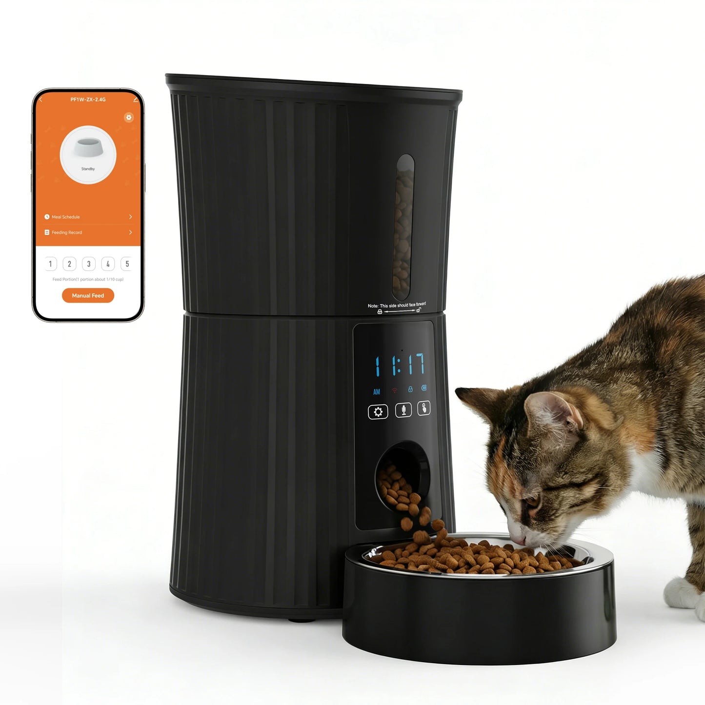 JHK 4L Automatic Timed Pet Feeder
