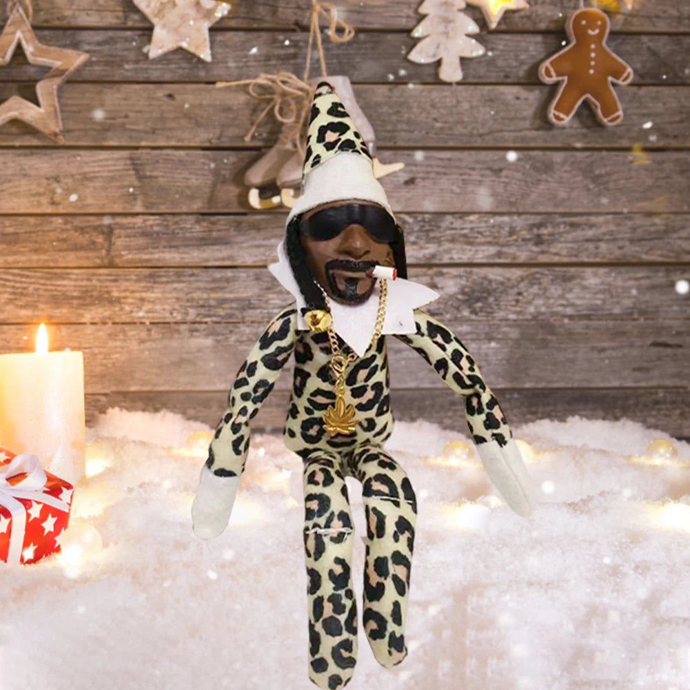 Christmas Elf Snoop on a Stoop Plush Toys