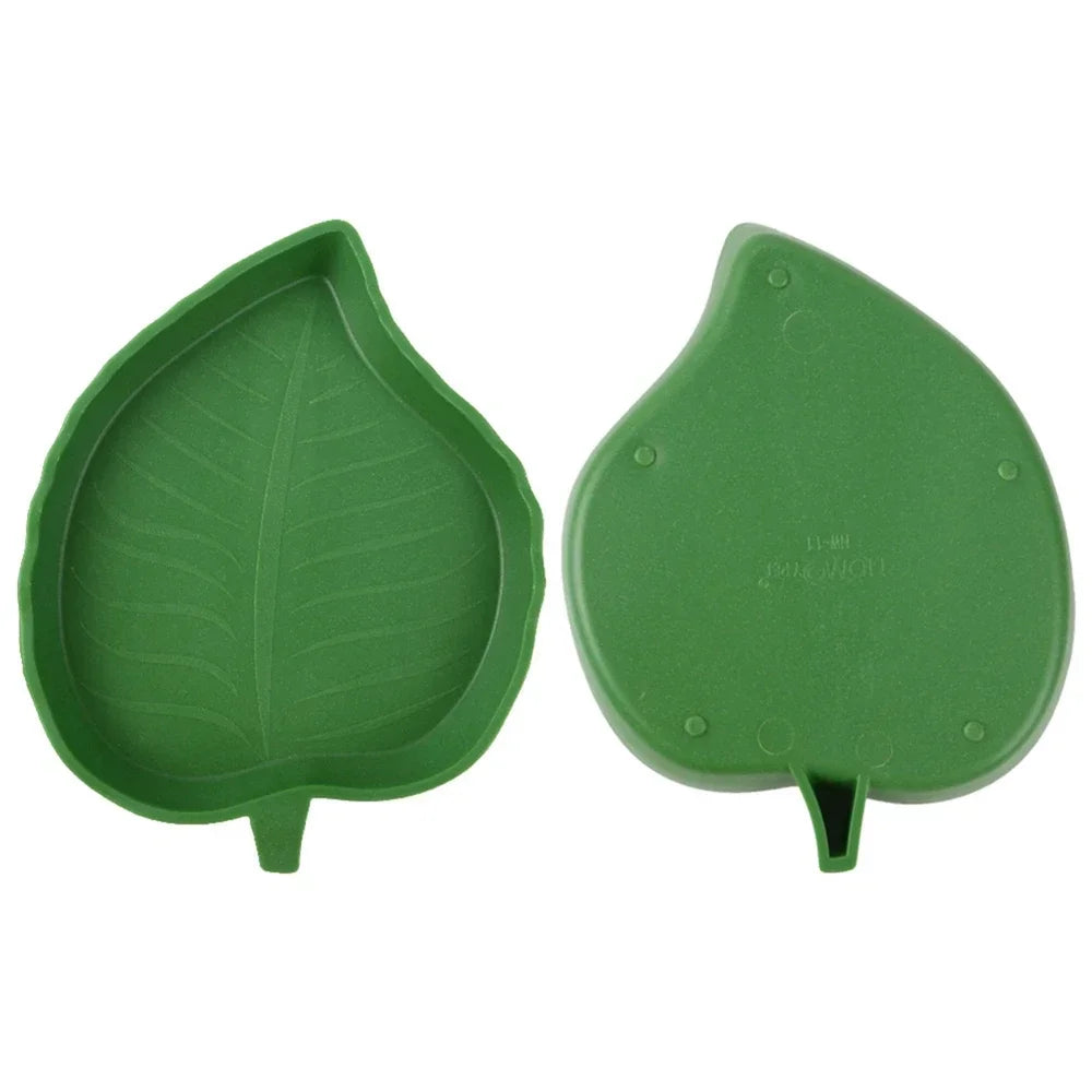 Leaf Shape Reptile Food/Water Bowl