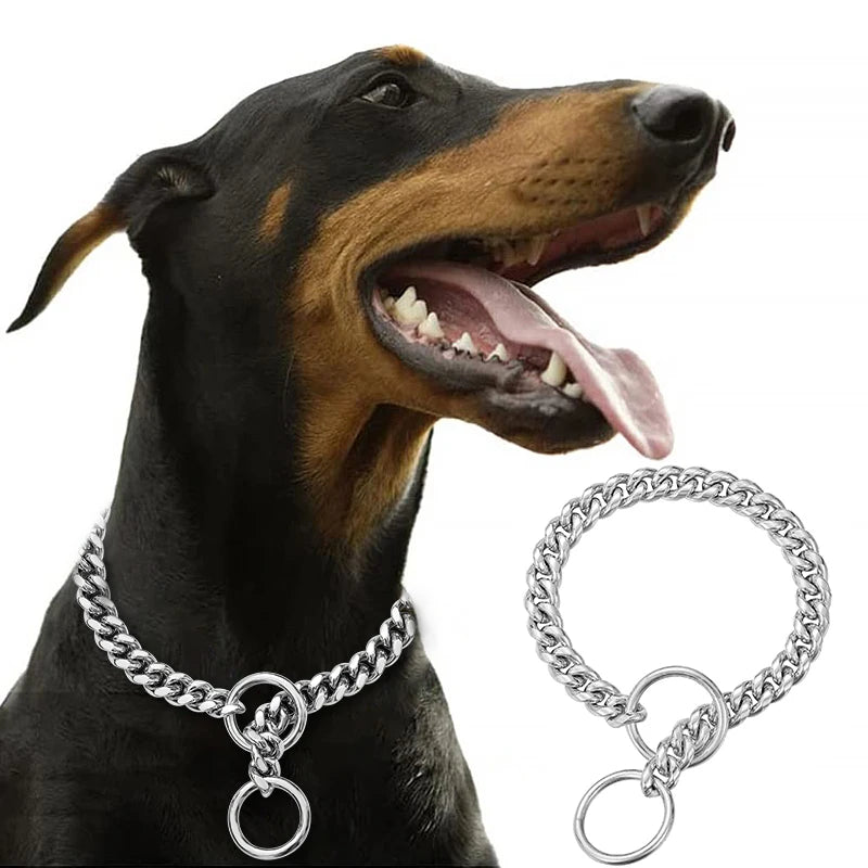 Stainless Steel Training Dog Collar