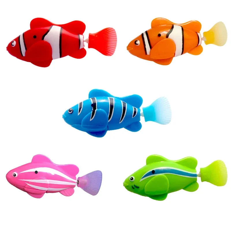 5pcs Electronic Fish Pet or Child Toy