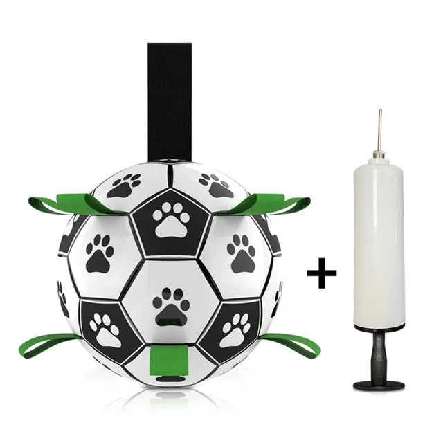 Interactive Football (Soccer) Toy w/Grab Tabs