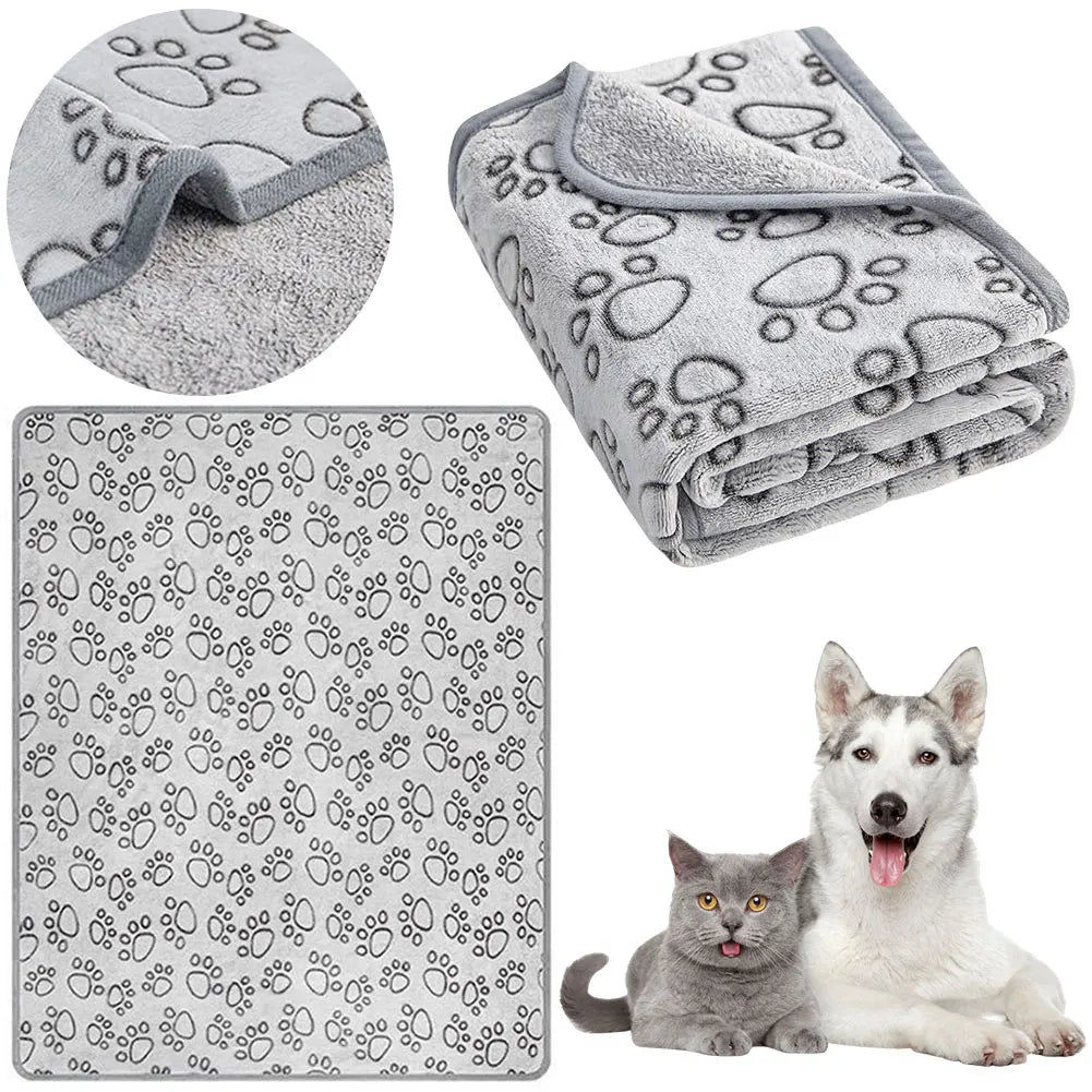 Flannel Pet Sleep Mat for Dog Cat