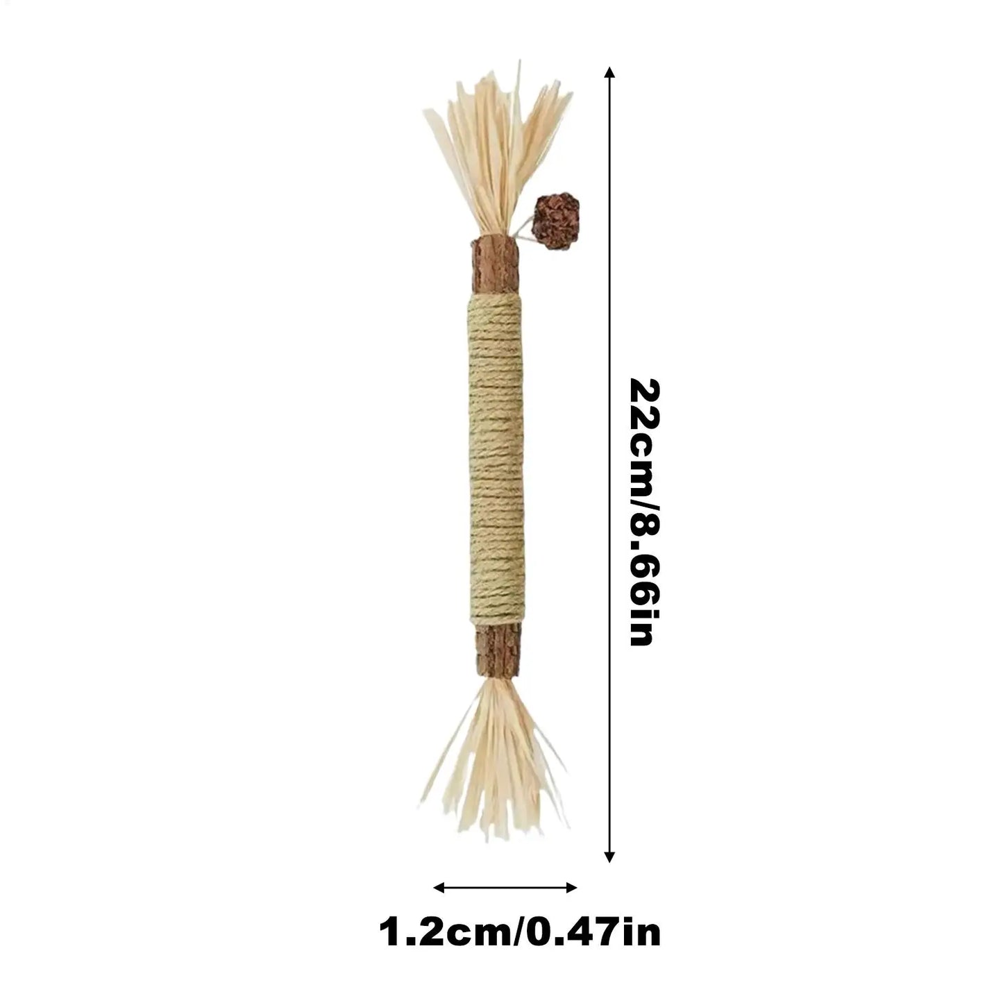 5pc Natural Silvervine Sticks Cat Toy