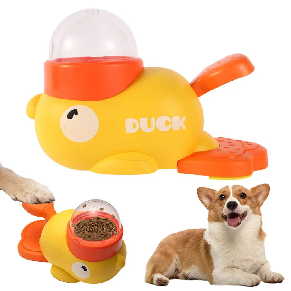 Dog Interactive Duck-Shaped Slow Feeder