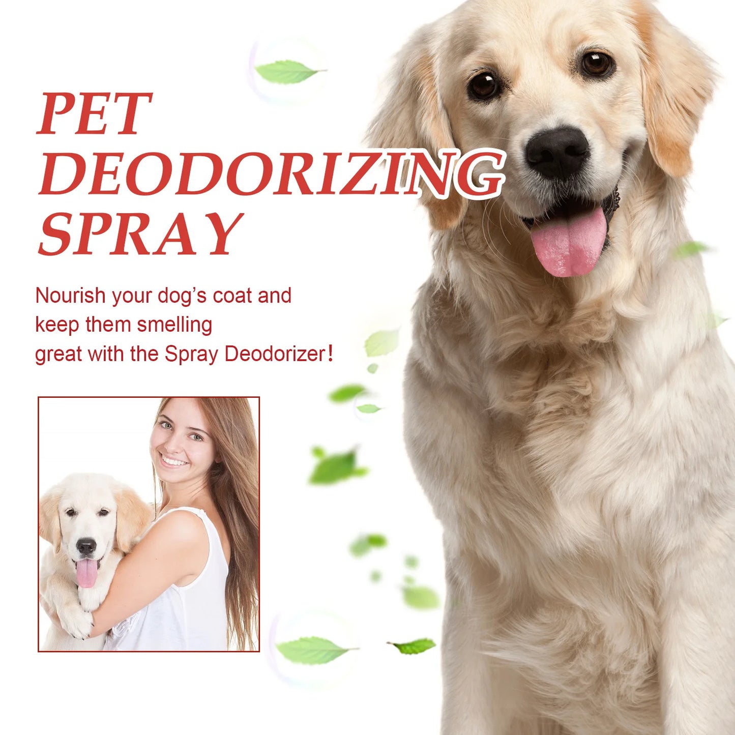 Yegbong 100ml Pet Deodorant Spray
