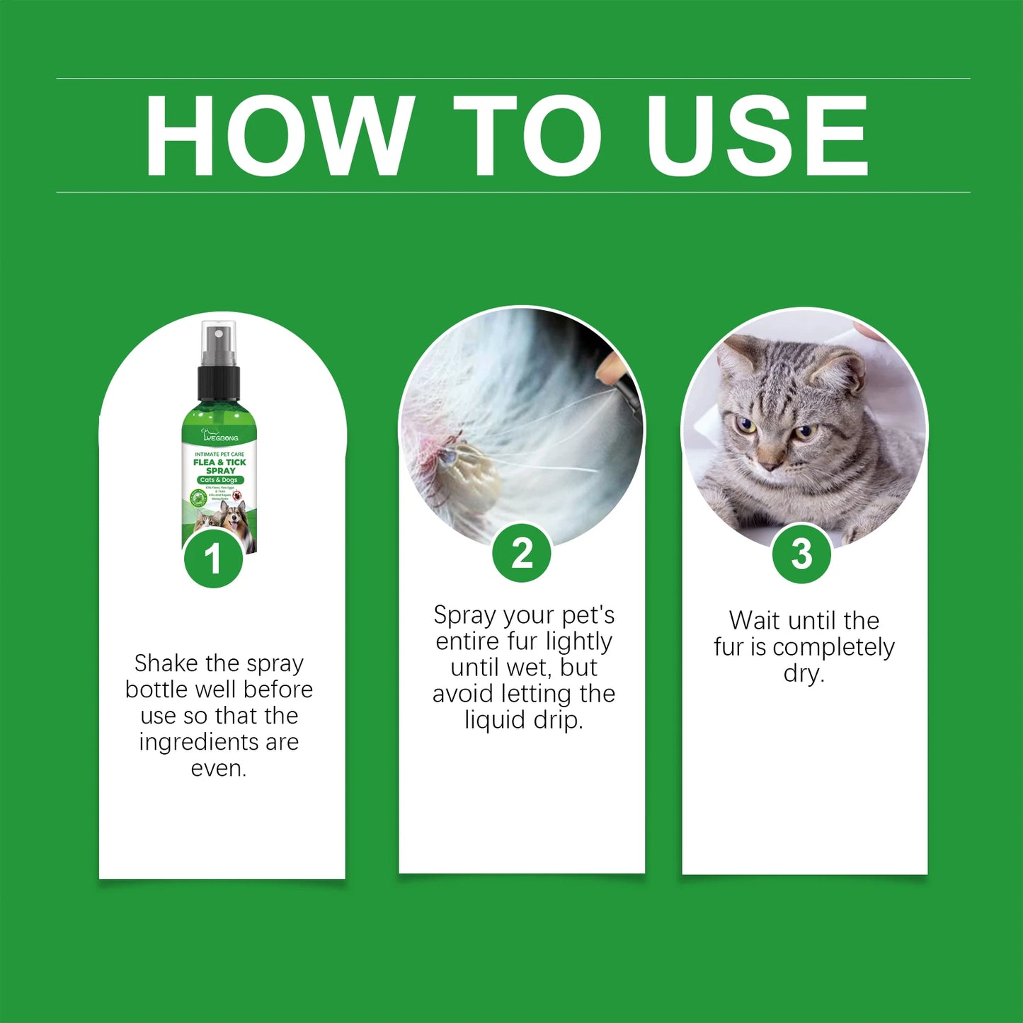 Yegbong Pet Insect Repellent Spray