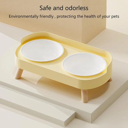 Elevated Pet Food & Water Set