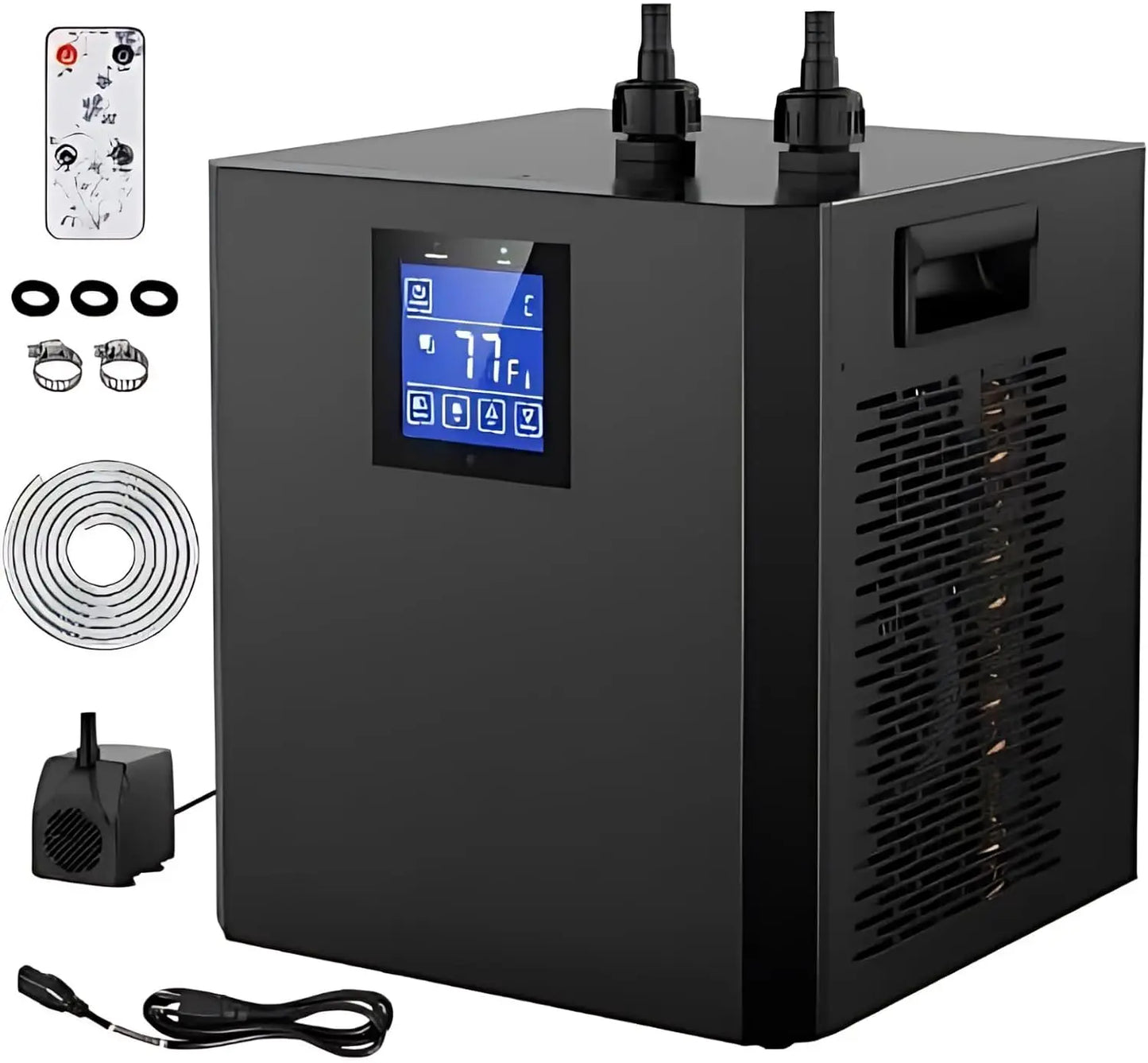 79Gal Hydroponic Water Chiller with Remote Control Pump