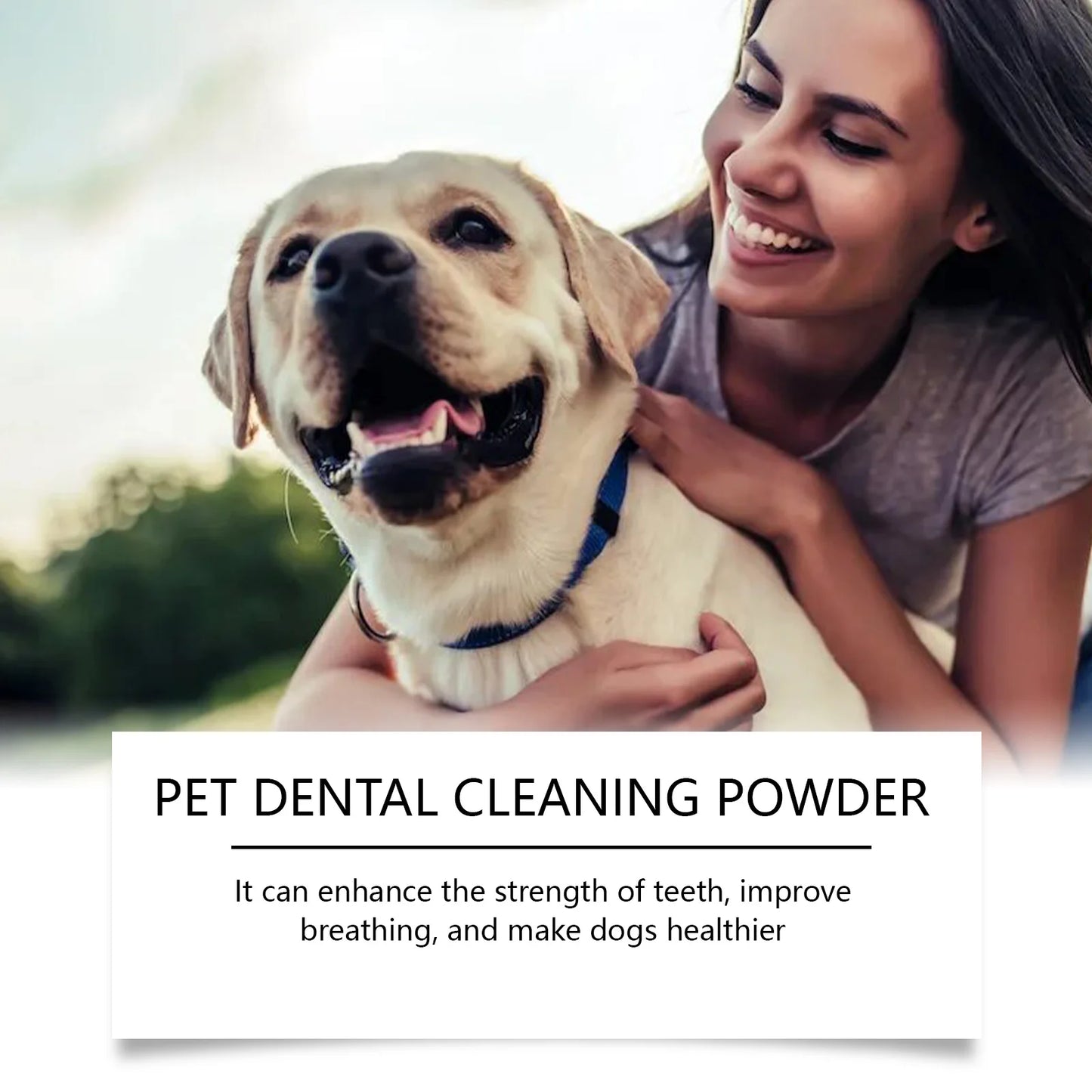 Yegbong 80g Pet Teeth Cleaning Powder