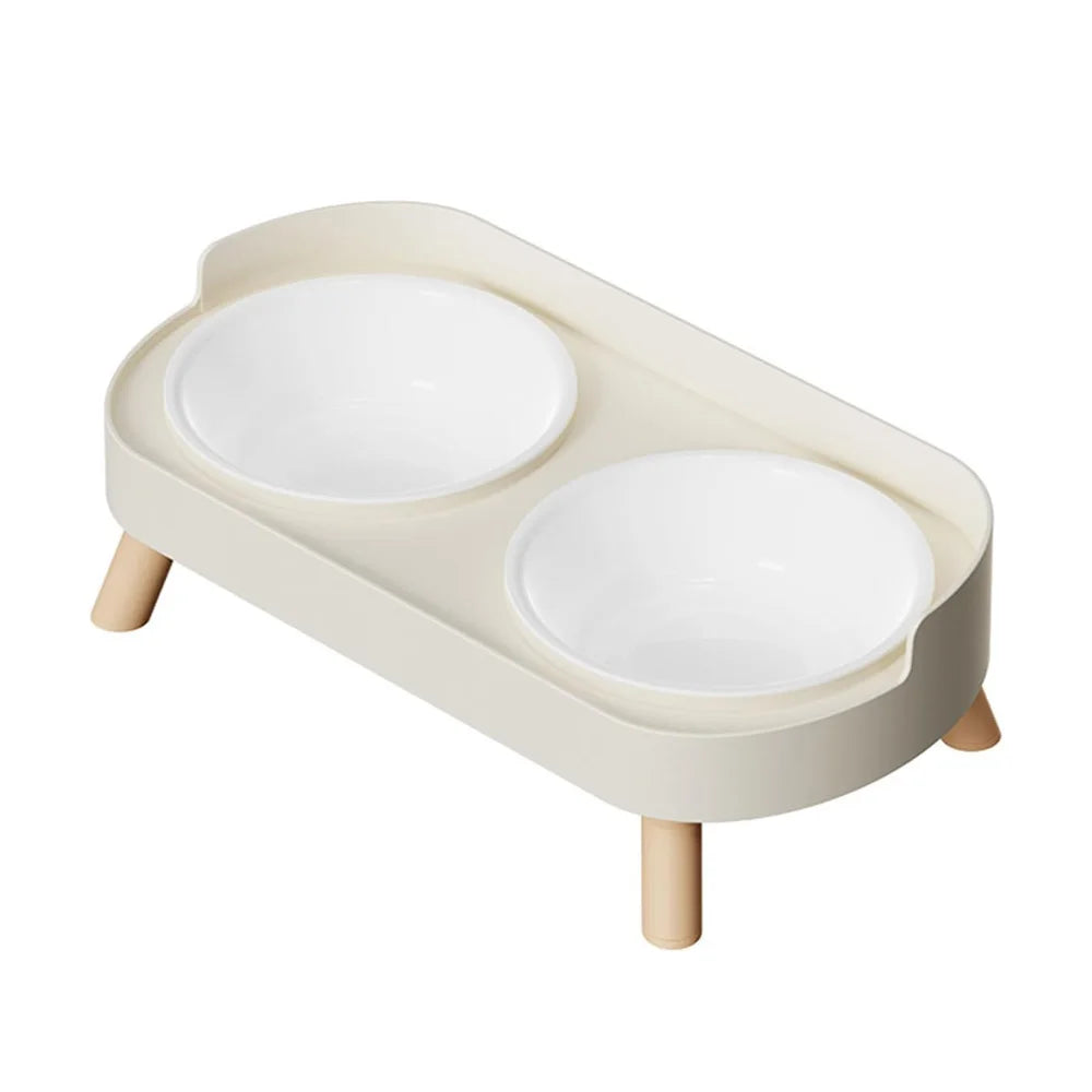 Elevated Pet Food & Water Set