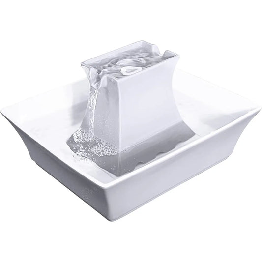 70oz Ceramic Pet Water Fountain