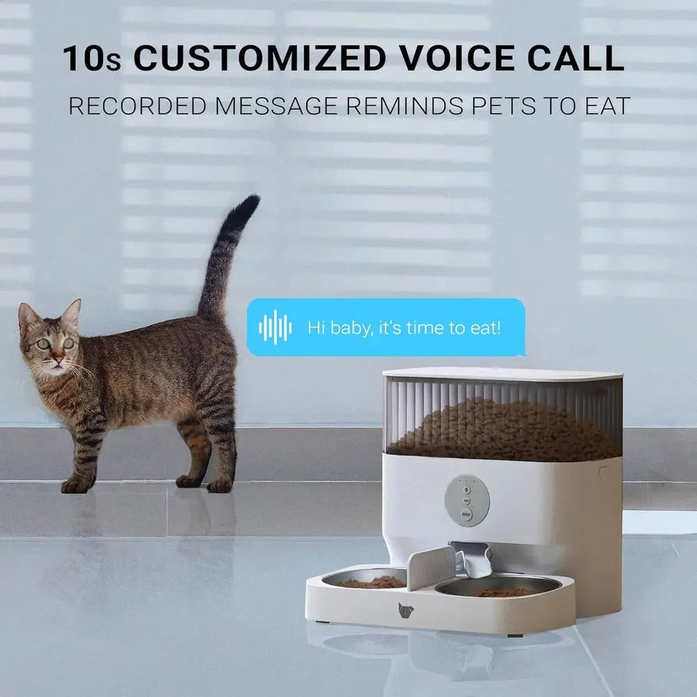 Double Smart Automatic Pet Feeder