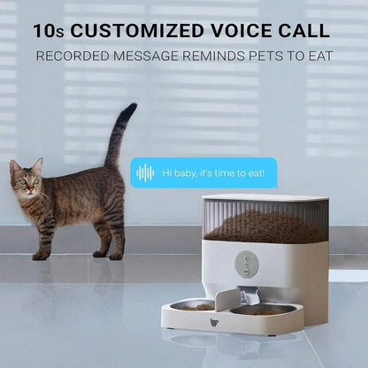 Double Smart Automatic Pet Feeder