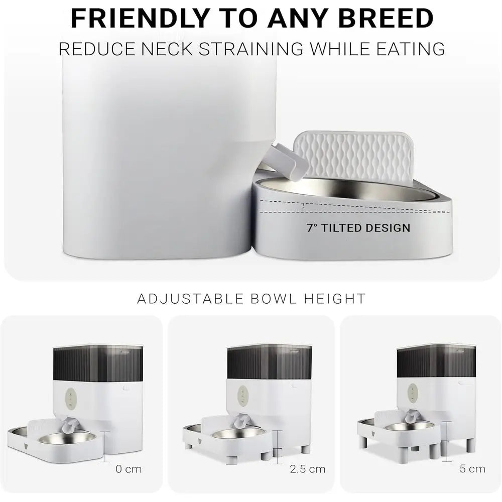 Double Smart Automatic Pet Feeder