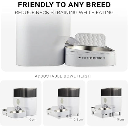 Double Smart Automatic Pet Feeder