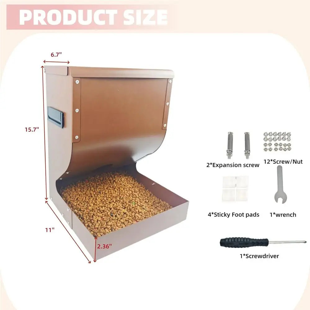 15LBS Gravity Automatic Pet Feeder