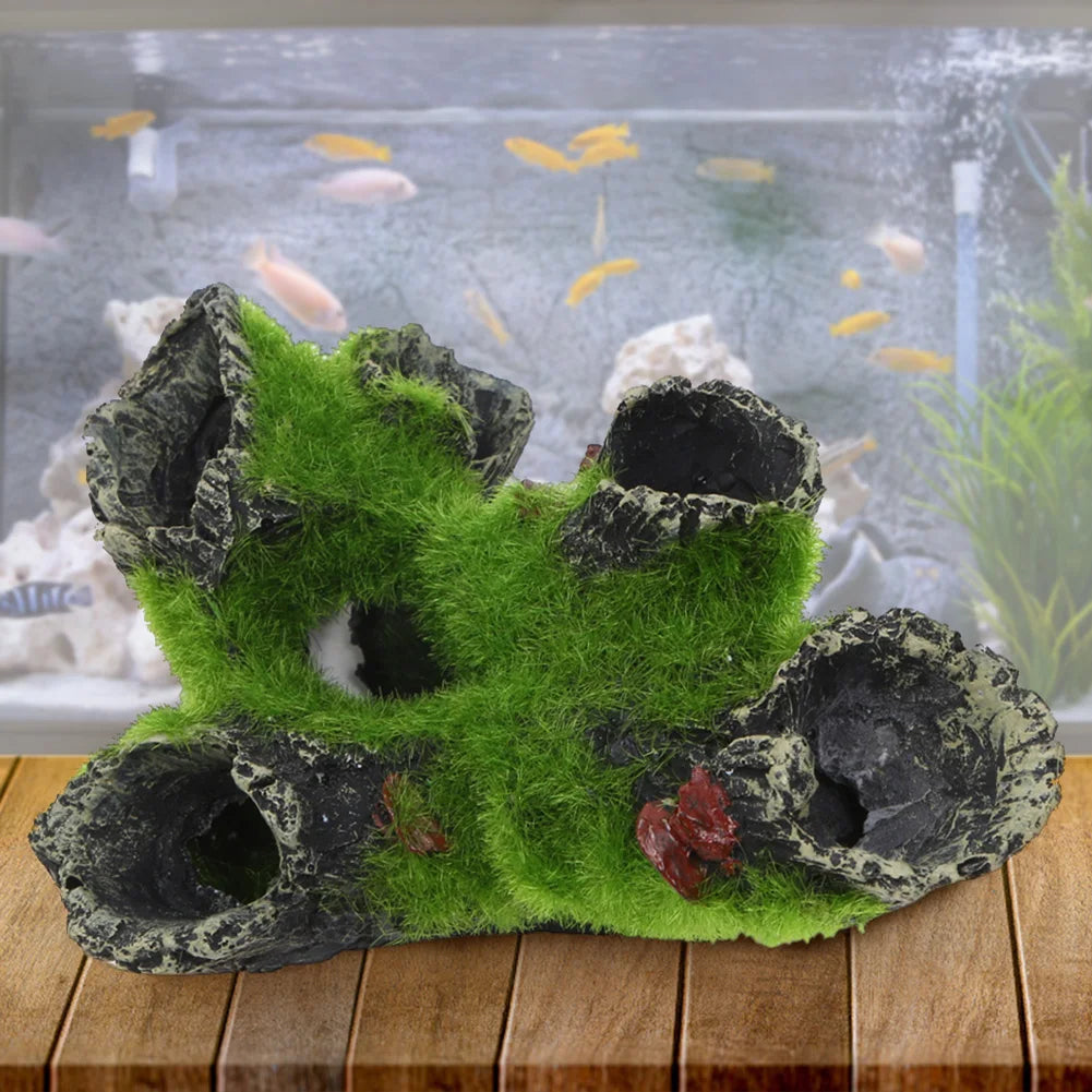 Resin Hiding Cave Decorative Aquarium Props