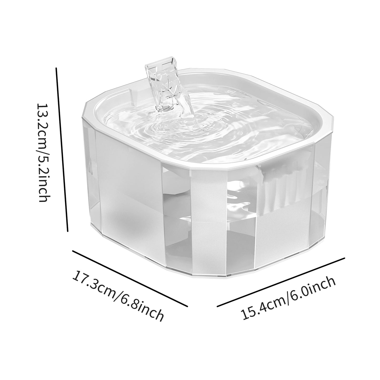 1.5L Indoor Pet Water Fountain