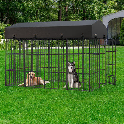 XS-L Outdoor Heavy Duty Pet Kennel with Roof