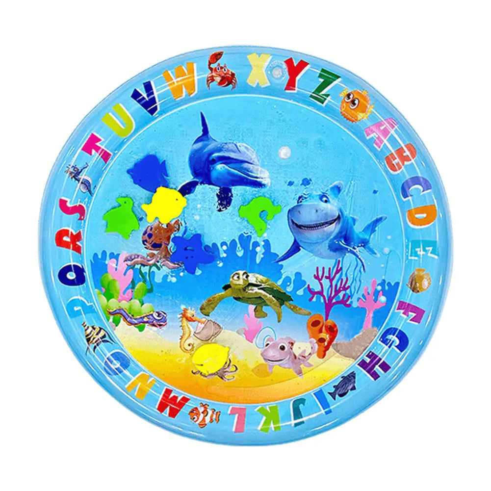 Sensory Water Play Mat with Fish