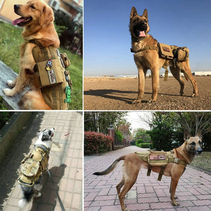 12 Pc Tactical Patch Bundle for Dog Vest/Harness
