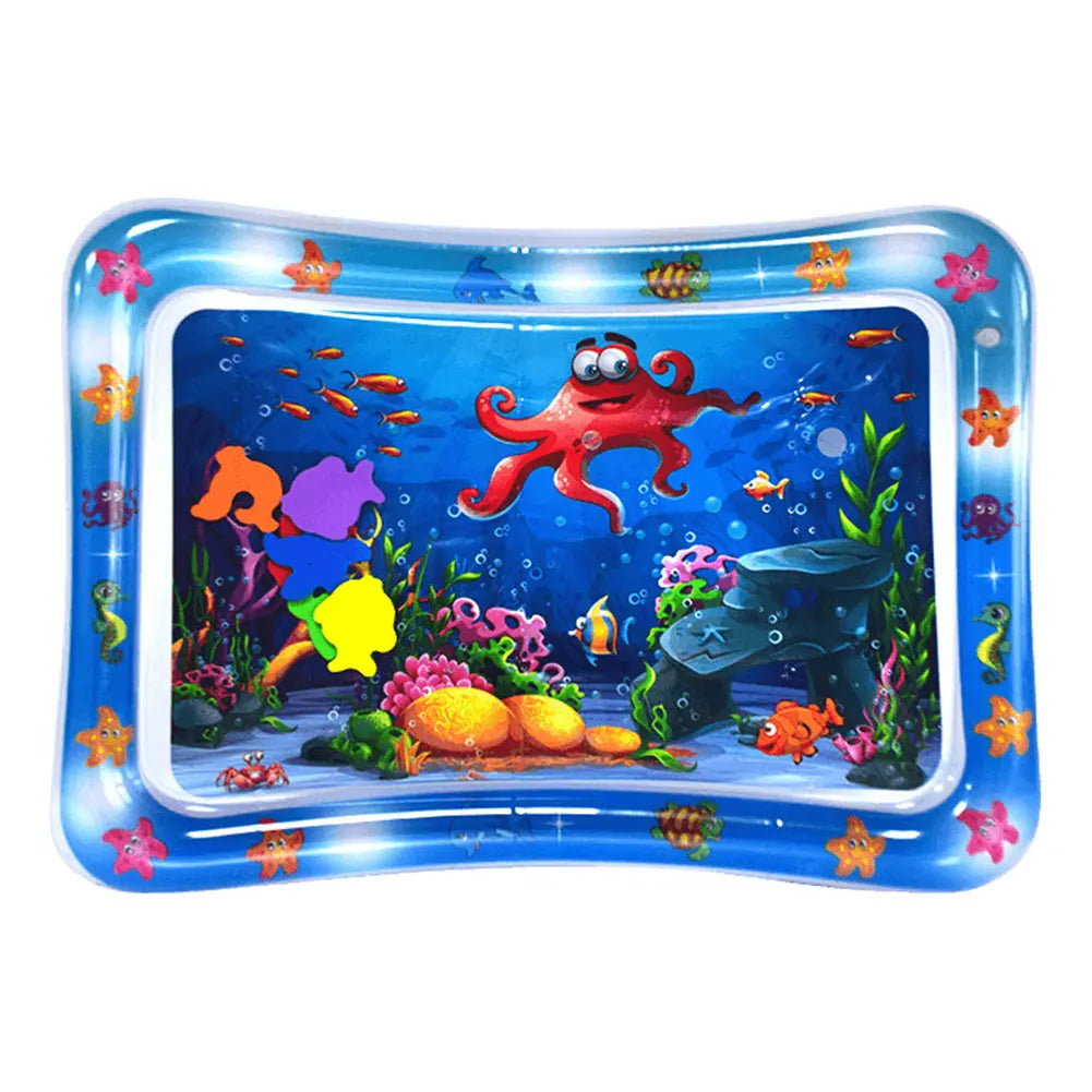 Sensory Water Play Mat with Fish