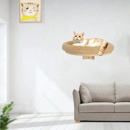 Wall Mounted Climbing Ladder with Scratching Post