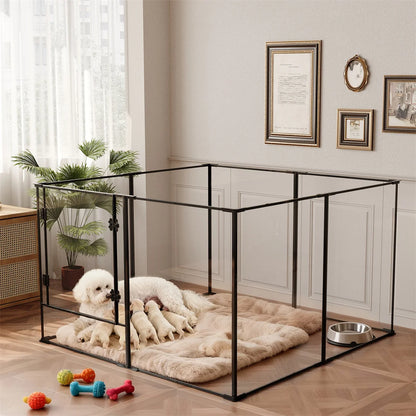 Acrylic Indoor Pet Playpen (8 Panels)