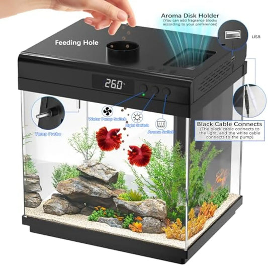 3.7 Gallon Aquarium Starter Kit