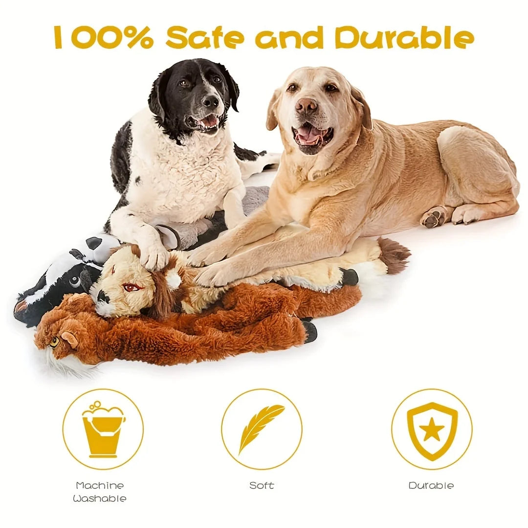 Durable Squeaky Plush Pet Toy
