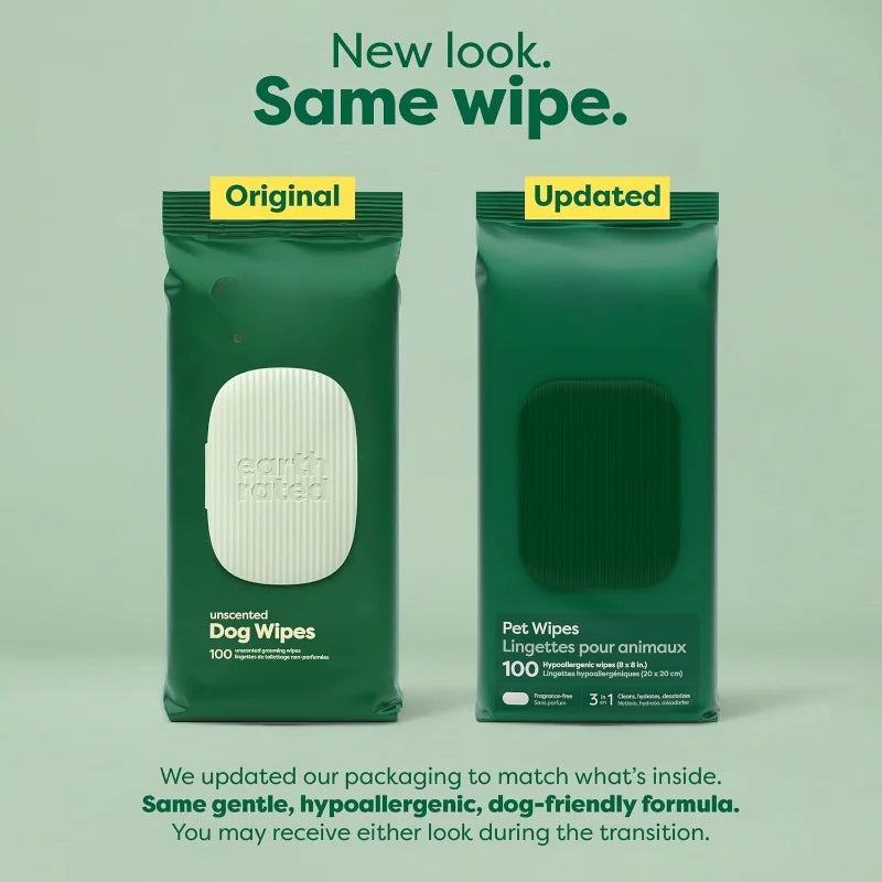 Hypoallergenic Cleansing & Moisturizing Pet Wipes