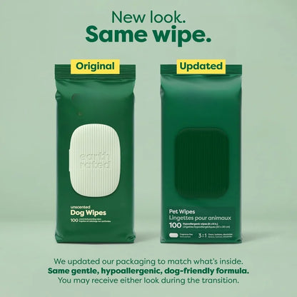 Hypoallergenic Cleansing & Moisturizing Pet Wipes