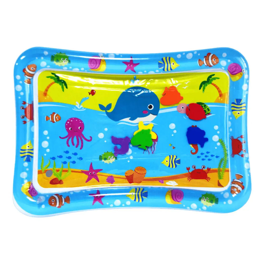 Sensory Water Play Mat with Fish