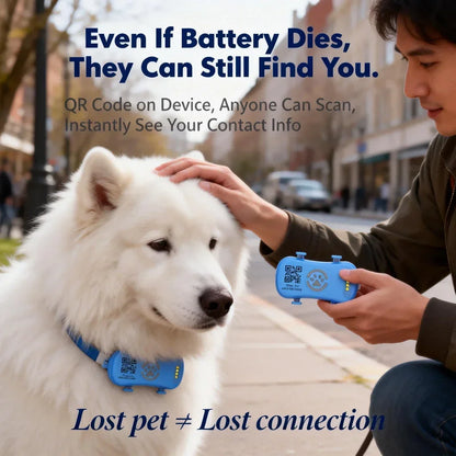 GPS Pet Tracker, WiFi Tracking, Lost Pet Locator