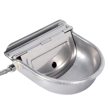 Stainless Steel Automatic Drinking Bowl for Pets