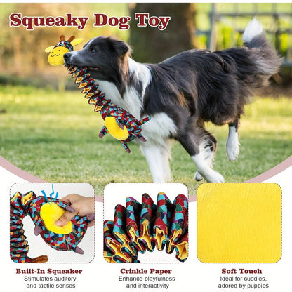 Ultra-Strong Plush Chew Toy for Powerful Chewers