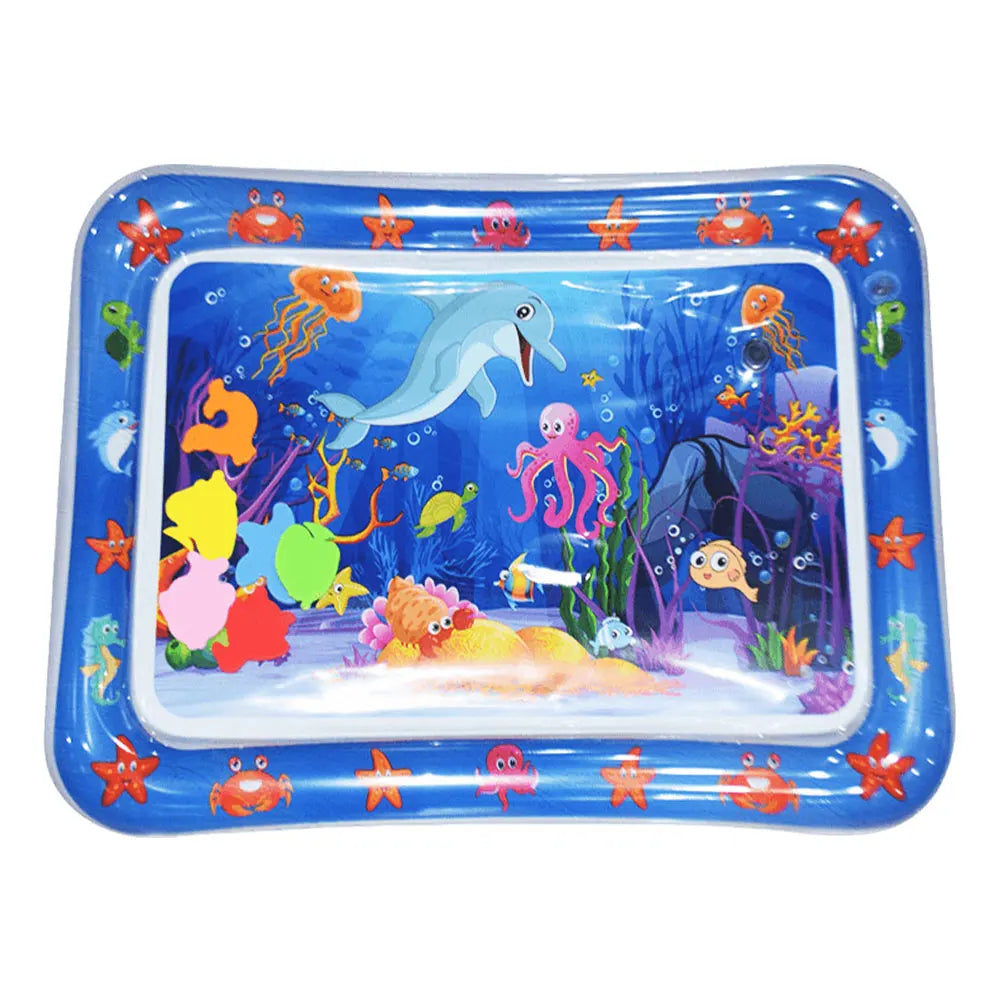 Sensory Water Play Mat with Fish