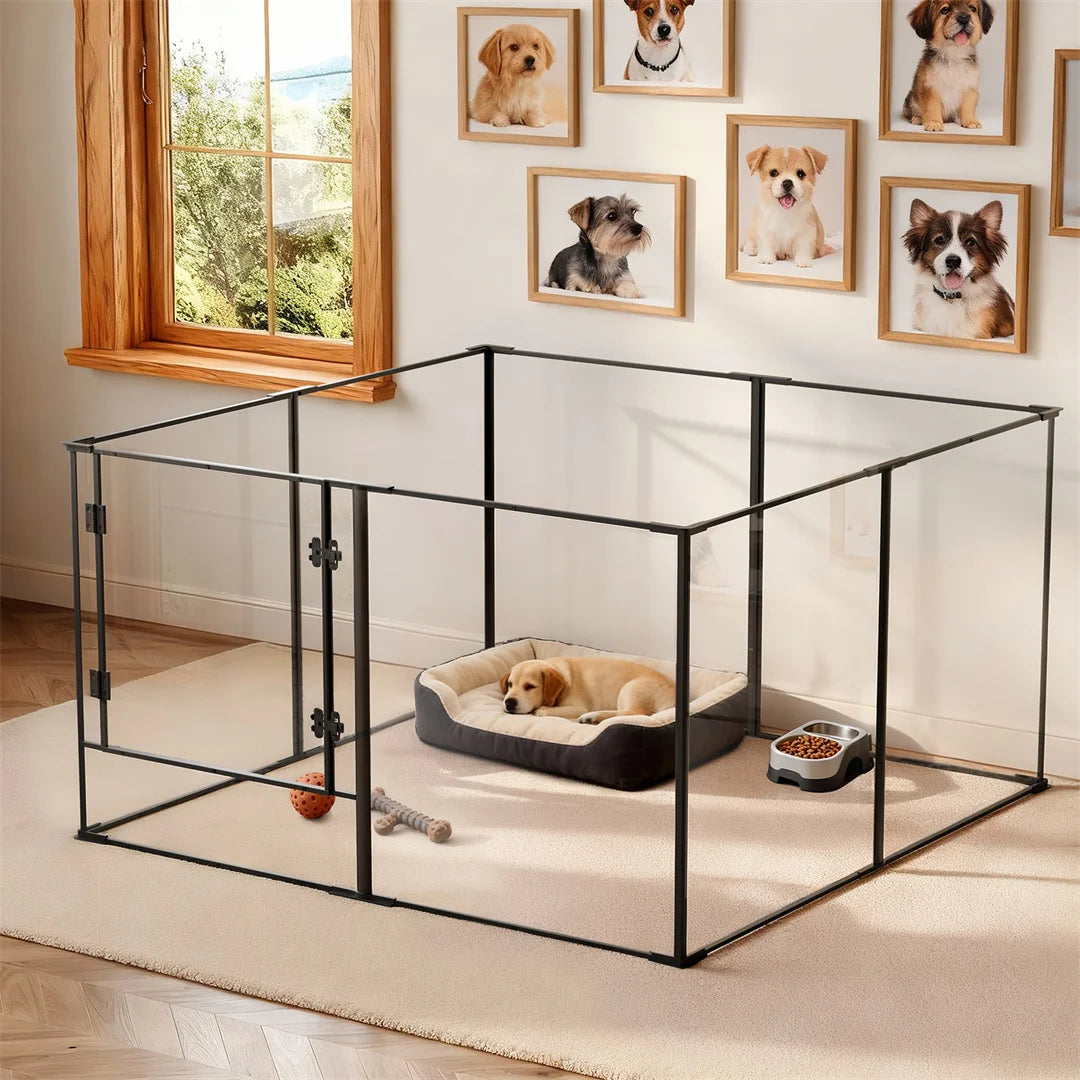 Acrylic Indoor Pet Playpen (8 Panels)