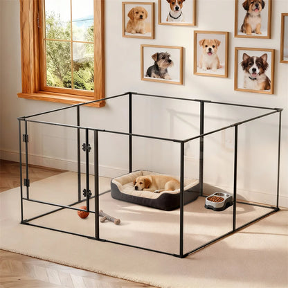 Acrylic Indoor Pet Playpen (8 Panels)