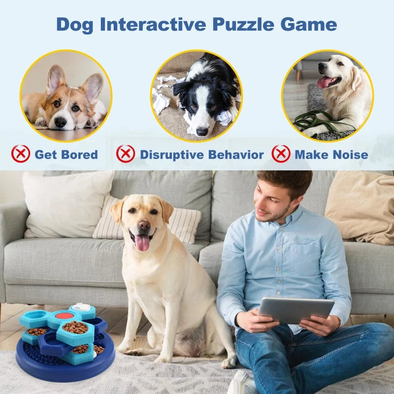Interactive Feeding Puzzle Pet Training Toy
