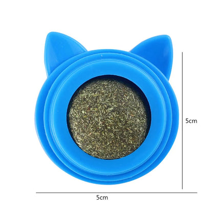 Rotatable Catnip Ball Toy