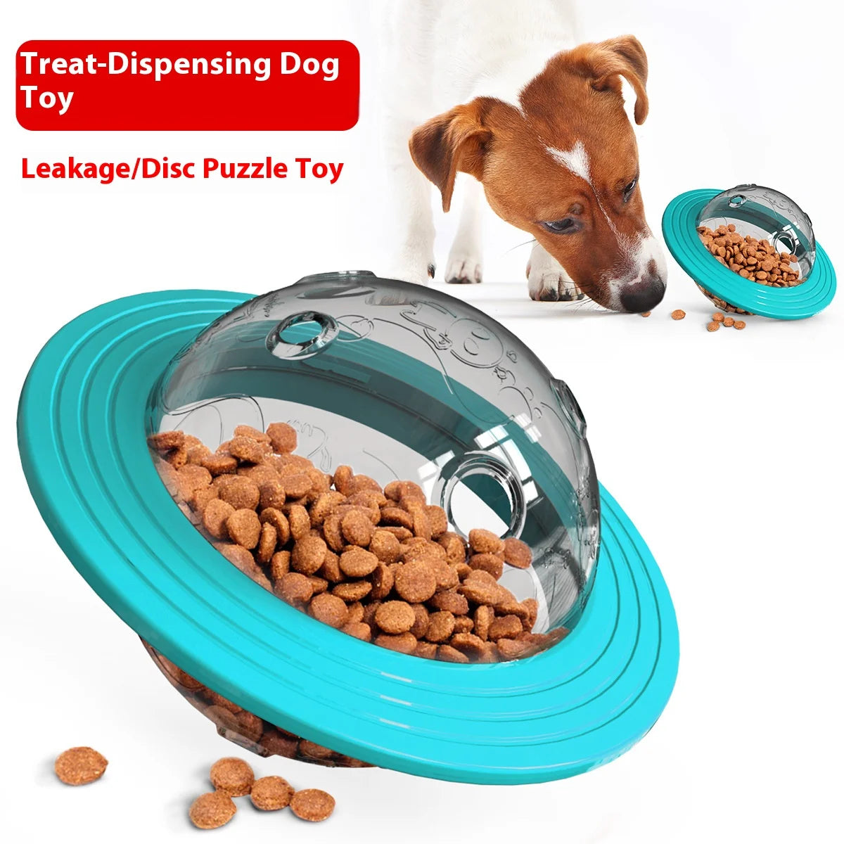 Unbreakable UFO Treat/Food Dispenser