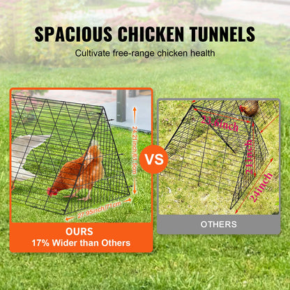 SucceBuy Chicken Tunnels for Yard