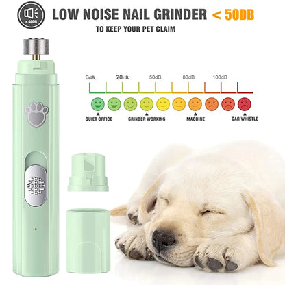 Rechargeable 2 Speed Pet Nail Grinder/Polisher