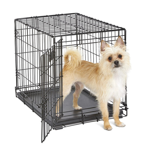 36IN Portable Folding Kennel w/Divider