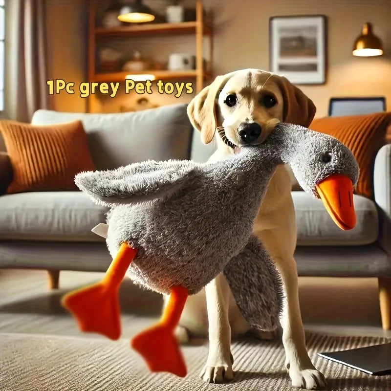 Anxiety-Relieving Plush Duck Toy for Pets