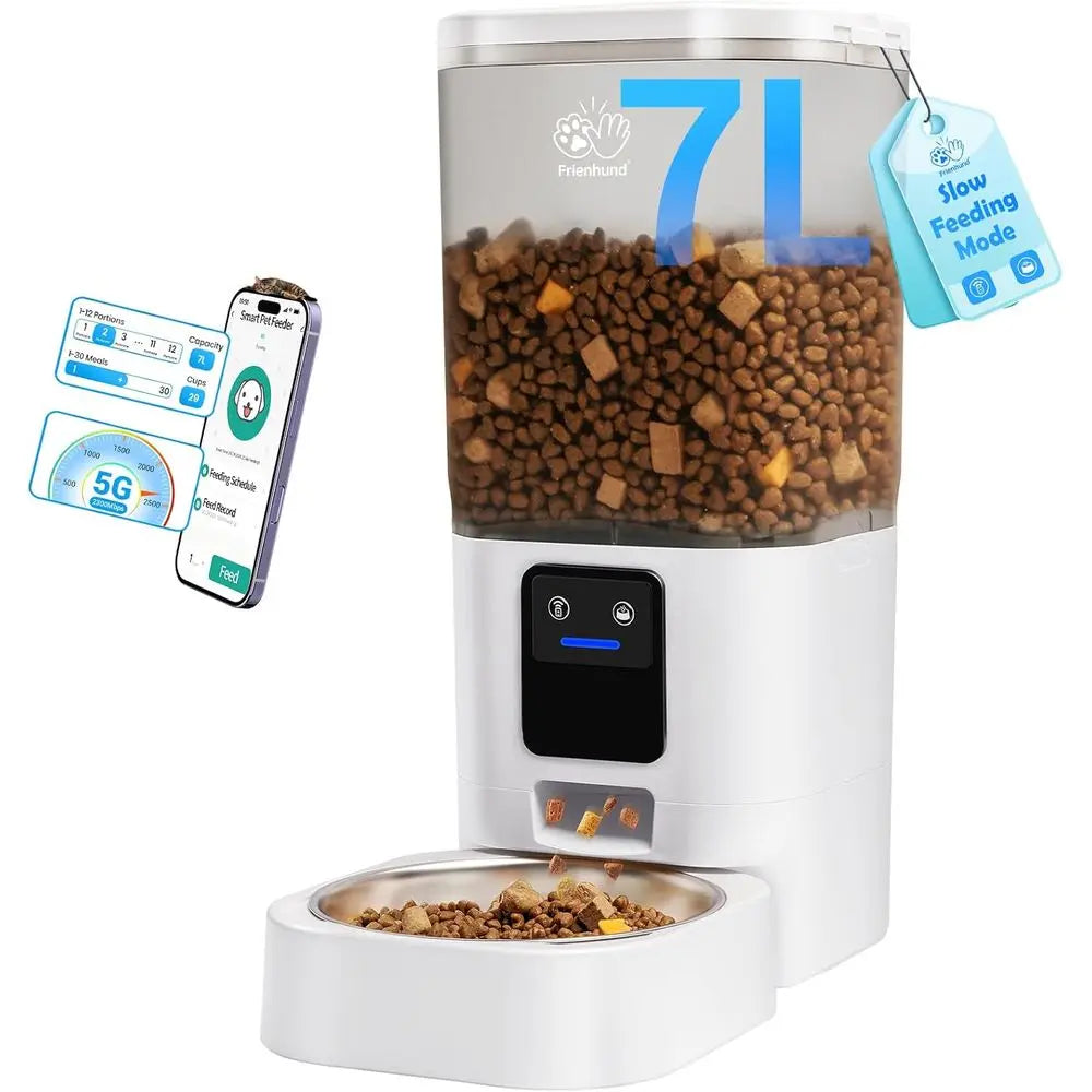 Automatic Pet Feeder with 5G WiFi
