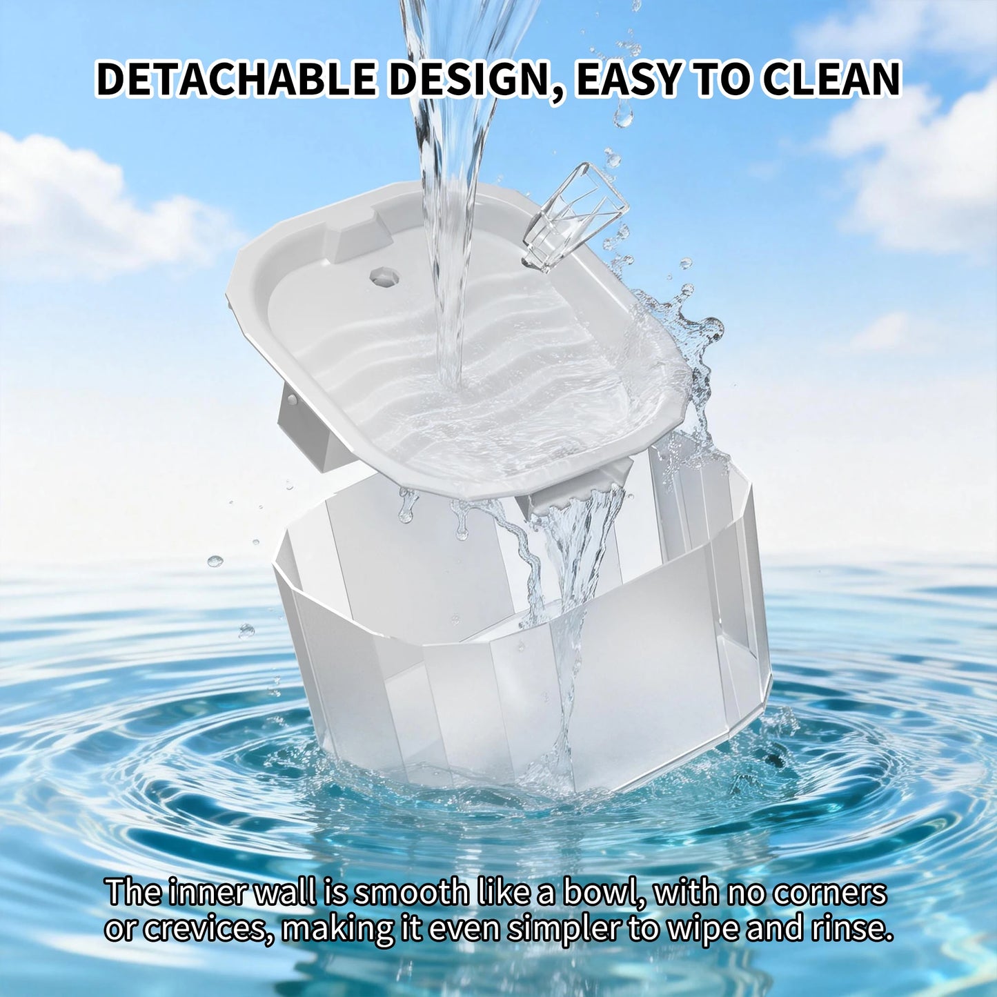 1.5L Indoor Pet Water Fountain
